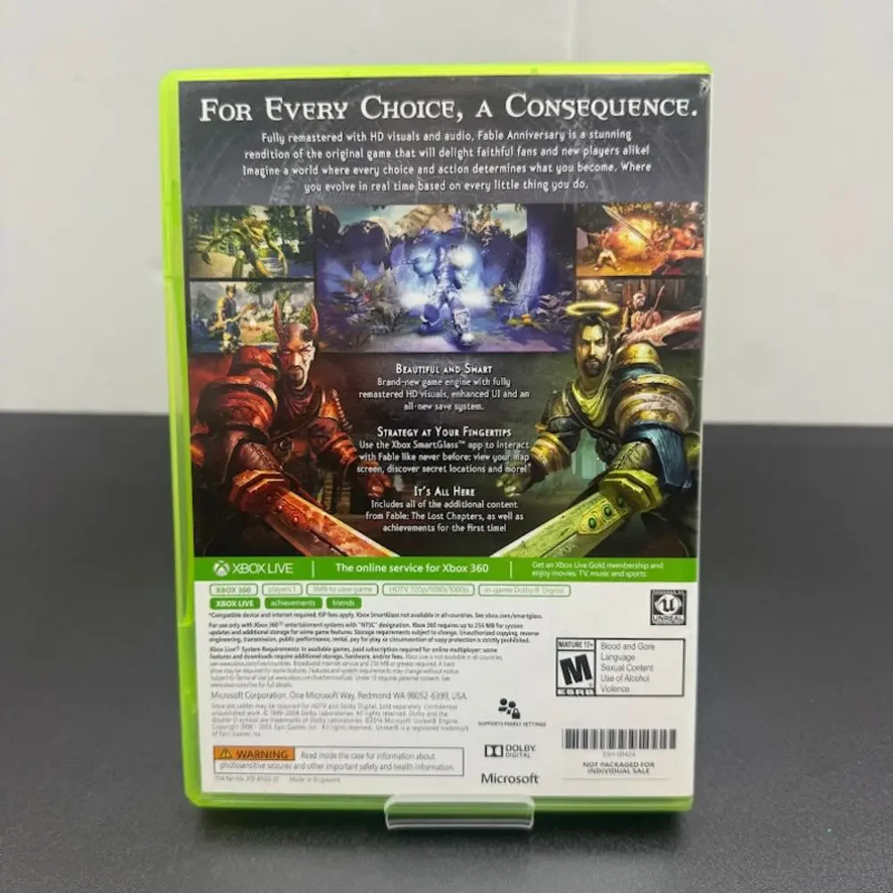 Fable Anniversary Not Packaged For Individual Sale (Microsoft Xbox 360, 2014)